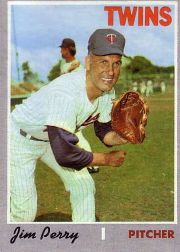 1970 Topps Baseball Cards      620     Jim Perry